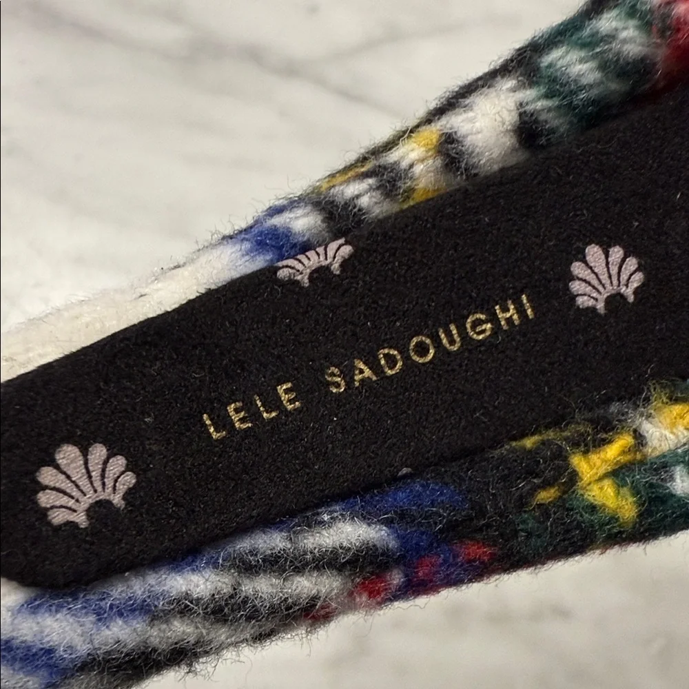 Lele Sadoughi NWOT Flannel Tartan Plaid Headband